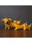 3pcs/set Muz Köpeği Heykelleri Hayvan Sanat Figürinler Heykeli Ev Dekoru (Yurt Dışından) 4