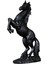 Avrupa Savaşı At Heykeli Reçine Hayvan Heykel Dekorasyon Hediye El Sanatları Siyah (Yurt Dışından) 2
