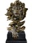 Modern 3D Lion Heykel Figürin Ev Ofis Raf Feng Shui Kitaplık Dekor Bakır Renk (Yurt Dışından) 1