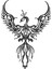 Yaratıcı Metal Phoenix Duvar Sanat Dekor Duvar Heykeli Mutfak Dekorasyonu 35CM (Yurt Dışından) 4
