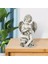 Melek Bahçe Heykeli Figürinler, Memorial Hediyesi Su Geçirmez Süsler El Sanatları Cherub Angel Holding Bird (Yurt Dışından) 3