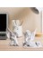 2pcs Cherubs Angels Heykel Reçine Masaüstü Bahçe Giriş Beyaz Için Sevimli Mini (Yurt Dışından) 3