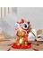 Sharprepublic Lucky Cat Süsler Heykel Figürinleri Ev Sundurma Altın Için Fengshui Reçinesi (Yurt Dışından) 2