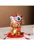 Sharprepublic Lucky Cat Süsler Heykel Figürinleri Ev Sundurma Altın Için Fengshui Reçinesi (Yurt Dışından) 3