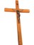 Ahşap Isa Crucifix Heykel Katolik Heykelcik El Sanatları Duvar Kilisesi Dekor Hediyesi (Yurt Dışından) 1
