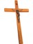 Ahşap Isa Crucifix Heykel Katolik Heykelcik El Sanatları Duvar Kilisesi Dekor Hediyesi (Yurt Dışından) 2