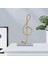 Figürin Heykelleri Ofis Kabini Tiz Için Müzik Heykeli 12X23.5CM (Yurt Dışından) 5