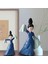 Reçine Lady Dancer Heykel Şarkısı Kostümü Ev Ofis Hediyesi Için Bayan Sanat 1x Büyük 1x Küçük (Yurt Dışından) 3