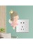 Anahtarı Sticker Kapak Reçine Çocuklar Ev Oturma Odası Soket Lightswitch Dekor Taç (Yurt Dışından) 5