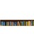 3D Efekt Merdiven Çıkartmaları Kendinden Yapısal Çıkarılabilir Duvar Kağıdı Ev Dekoru Bookcase_b (Yurt Dışından) 1