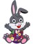 Karikatür Dıy Keçe Kolye Paskalya Bunny Çocuk Ev Dekorasyonu Noel Hediye Çocuklar (Yurt Dışından) 1