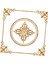 Kendinden Yapışkan Çıkartma Martoban Duvar Fayans Çıkarmaları Pvc Inşaat Fayansları -, 40X40CM 60X60CM Sarı Taş Çiçek 40X40CM (Yurt Dışından) 5