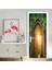 2pcs 3D Çıkarılabilir Sanat Kapısı Duvar Resimleri Çıkartmalar Duvar Çıkartmaları Ev Dıy S1 (Yurt Dışından) 2