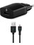 Compact Seyahat Şarj Aleti Micro USB 1.000MA Siyah 1