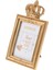 Gold Crown Reçine Resim Fotoğraf Çerçevesi Barok Lüks Tarzı Ev Dekoru 6 Inç (Yurt Dışından) 1