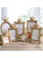 Gold Crown Reçine Resim Fotoğraf Çerçevesi Barok Lüks Tarzı Ev Dekoru 6 Inç (Yurt Dışından) 2