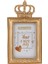 Gold Crown Reçine Resim Fotoğraf Çerçevesi Barok Lüks Tarzı Ev Dekoru 6 Inç (Yurt Dışından) 3