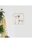 Asılı Resim Çerçevesi Modern Dekor Kurutulmuş Çiçek Örneği Ekran Fotoğraf Çerçevesi 80X80MM (Yurt Dışından) 3