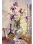 Solmak Üzere Olan Mor Çiçekler Pixart Sanat Elmas Mozaik Tablo Diamond Türkiye 43*63 1