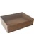Asetat Kapaklı Karton Kutu 9X12X3 cm (25 Adet) Kraft 1