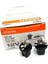 10 Adet Osram 12V T5 1.2W Dipsiz Gösterge Ampulü Duylu 2721MF 1