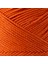 Premium Makrome Ipi 3mm 200gr 120m, %85 Rejenere Pamuk Örgü Ipi - Turuncu 2