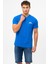 Saks Bisiklet Yaka Kısa Kol Penye Erkek T-shirt.m50042 2