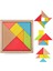 Wooden Toys Doğal Ahşap Eğitici Oyuncak 7 Parça Orta Tangram 3
