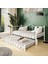 Kamelya Yavrulu Daybed Sedir Beyaz Karyola 90X190 1