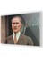 Atatürk Resmi Cam Tablo 3 2