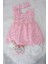 Patik Bandana Çorap Külot Kız Bayramlık Elbise Kutulu 5'li Set Pembe 11727 4