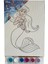Disney Art & Craft Desenli Tuval Boyama Setleri 1