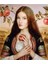 Elma Ağaçlarının Arasındaki Kadın Pixart Sanat Elmas Mozaik Tablo Diamond Türkiye 48*55 1