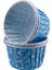 Cupcake Kalıbı Orta Boy 50*39 mm Kar Desenli (50 Adet) Kar Desenli Mavi 1