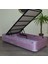 Baza Tay Tüy Pembe Silinir Kumaş Model Metal Çelik Fırın Boya Iskelet 90*190 cm El Yapım 2