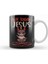 Satanism Baphomet Goat Pentagram Not Today Jesus 01 Kupa Bardak Porselen 1
