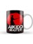 Aikido Master Fight Martial Arts Fighter Self Defense Coach Kupa Bardak Porselen 1