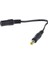 Adaptör Uç Çevirici Kablolu 5.5 mm 2.5 mm 5.5 mm 2.1 mm Adaptör Çevirici Kablo 1