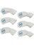 6x Irons Headcover Putter Koruyucu, Golf Aksesuarları Beyaz (Yurt Dışından) 2