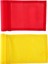 Golf Hole Cup Flags Flags Parks Course Flag Red+Sarı (Yurt Dışından) 1
