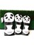 3 Pcs Golf Club Headcover - Ahşap Sürücü Kafa Koruyucu Kapak - Universal Fit (Yurt Dışından) 3
