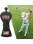Su Geçirmez Pu Golf Ahşap Kafa Kapak Fairway Hibrit Başkak Kol Koruyucu Siyah 12.5X30 cm (Yurt Dışından) 4