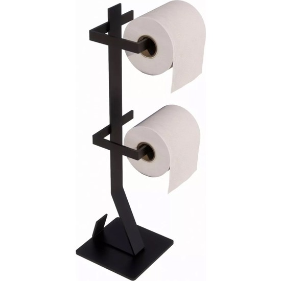 Jack Arti Metal Ayaklı Yedekli Tuvalet Kağıtlığı Tuvalet Fiyatı