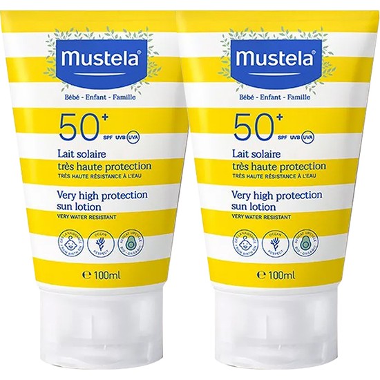 Mustela Very High Protection Sun Lotion Spf50 100 Ml X2 Adet Fiyatı 6528