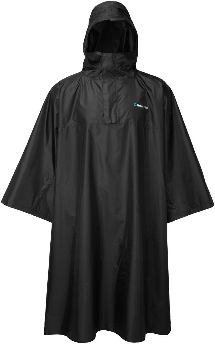 Trekmates Deluxe Poncho Black