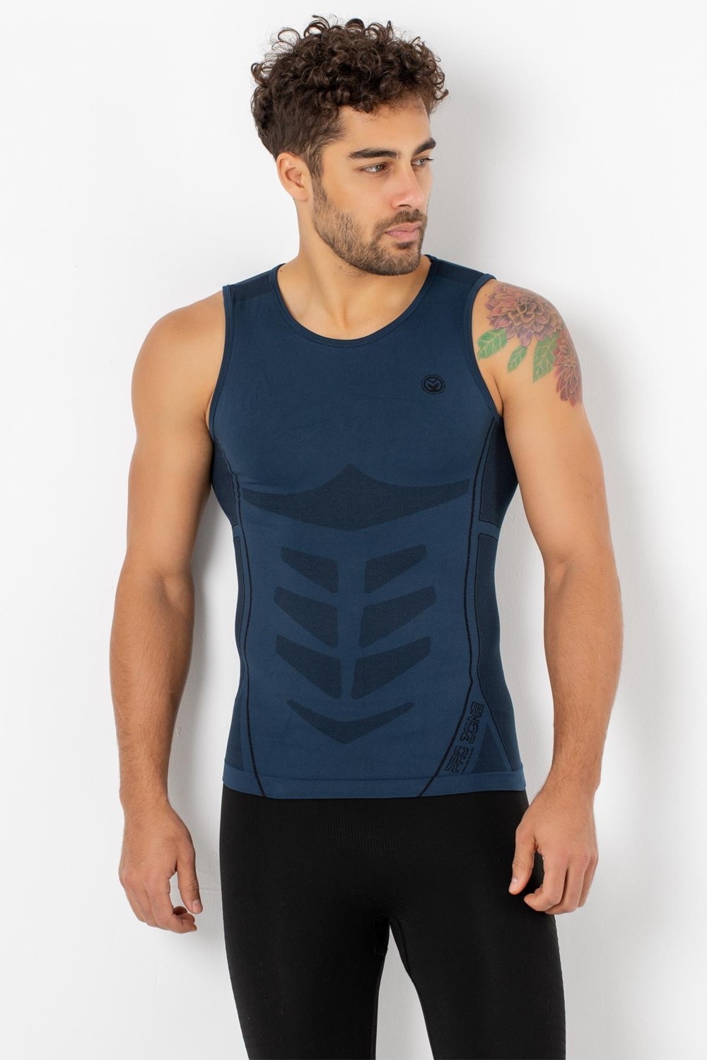 Gigotto Miofit Erkek Breathable Mesh Dikişsiz Spor Atlet görsel 5