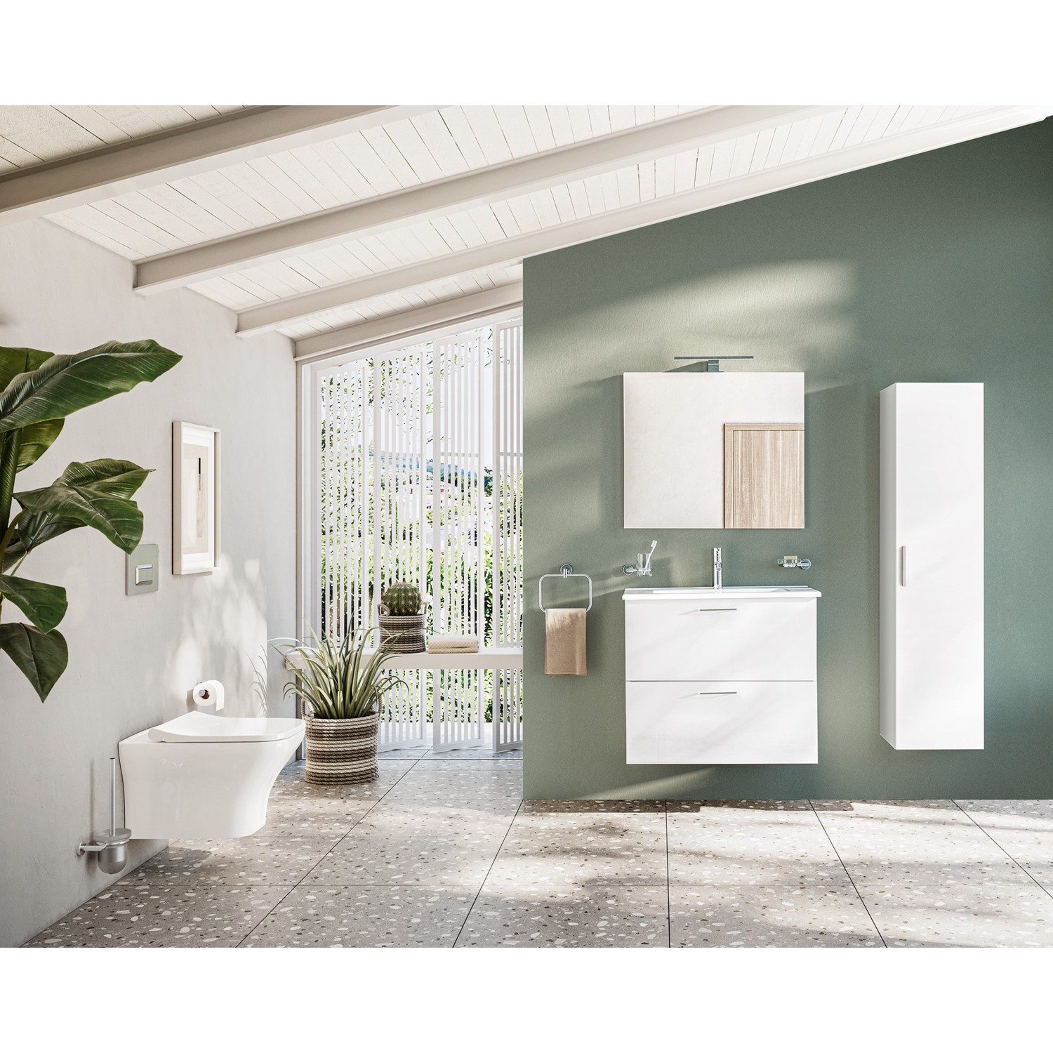 VitrA Ardea 67088 Banyo Dolabı Seti Çekmeceli, 70 Cm, Parlak Fiyatı