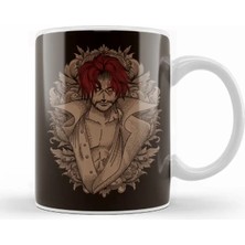 One Piece Straw Hat Red Hair Pirate The Emperor Of The Sea Kupa Bardak Porselen