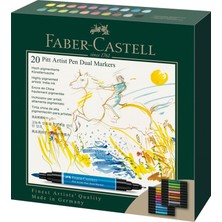 Faber-Castell Faber Castell Artist Pen Dual Marker 0.8mm 20 Renk