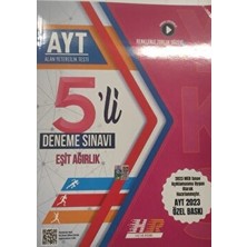 Hız ve Renk Yayınları AYT 5 Deneme - Eşit Ağırlık 2023
